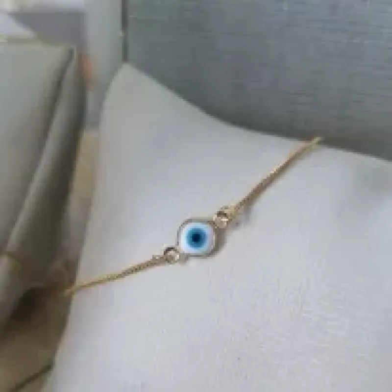 PULSEIRA OURO 1 OLHO	