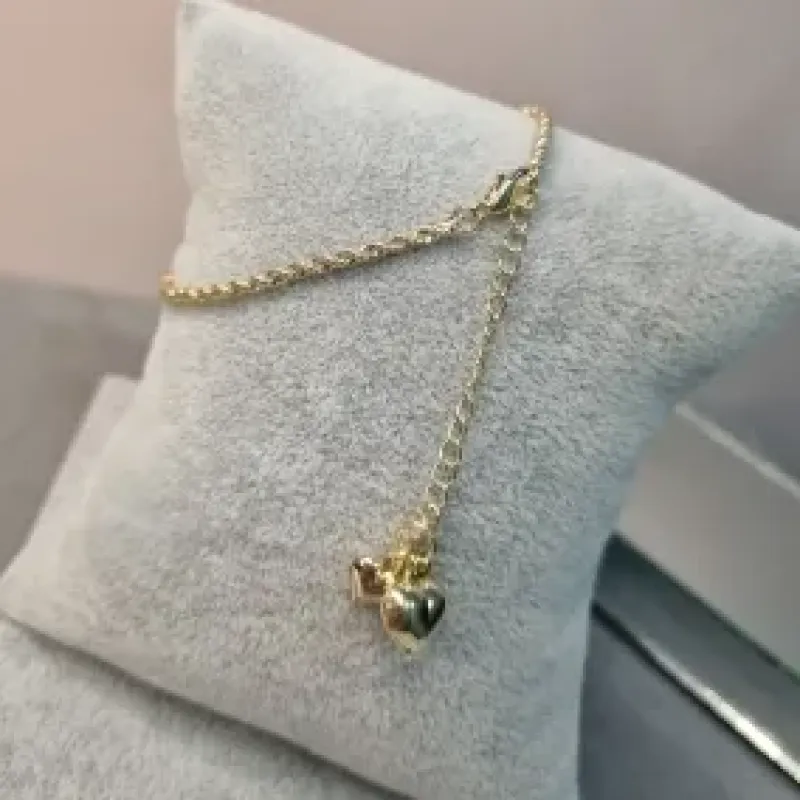 PULSEIRA OURO BAIANA CORAÇÃO