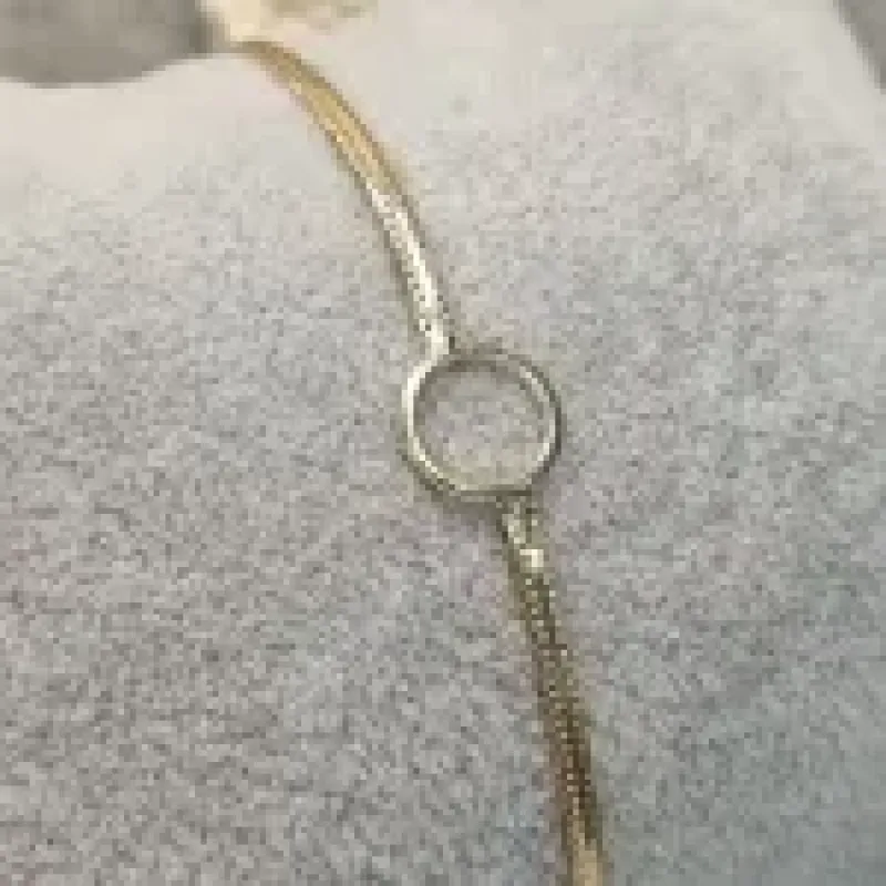 PULSEIRA OURO CIRCULO	