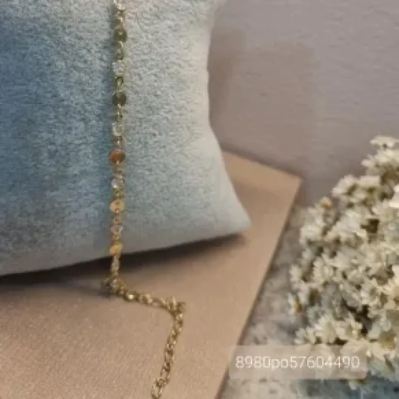 PULSEIRA OURO DISCO PING TIFFANY	