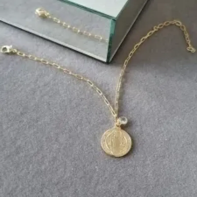 PULSEIRA OURO MEDALHA DE SÃO BENTO	