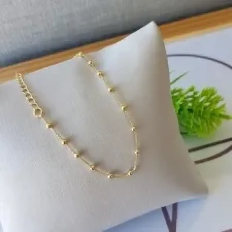 PULSEIRA OURO MINI BOLINHAS