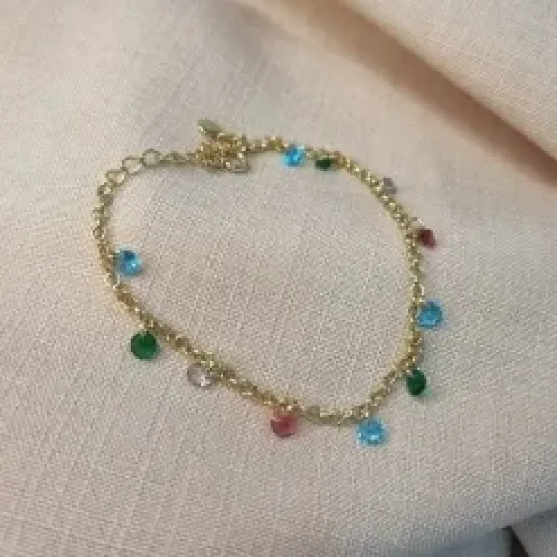 PULSEIRA OURO RAINBOW TIFFANY