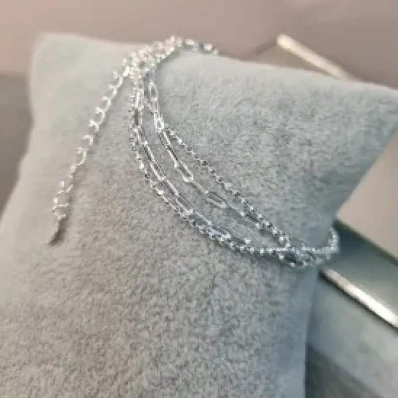 PULSEIRA PRATA 4 CORRENTES	