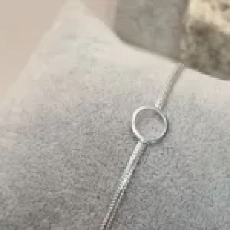 PULSEIRA PRATA CIRCULO	