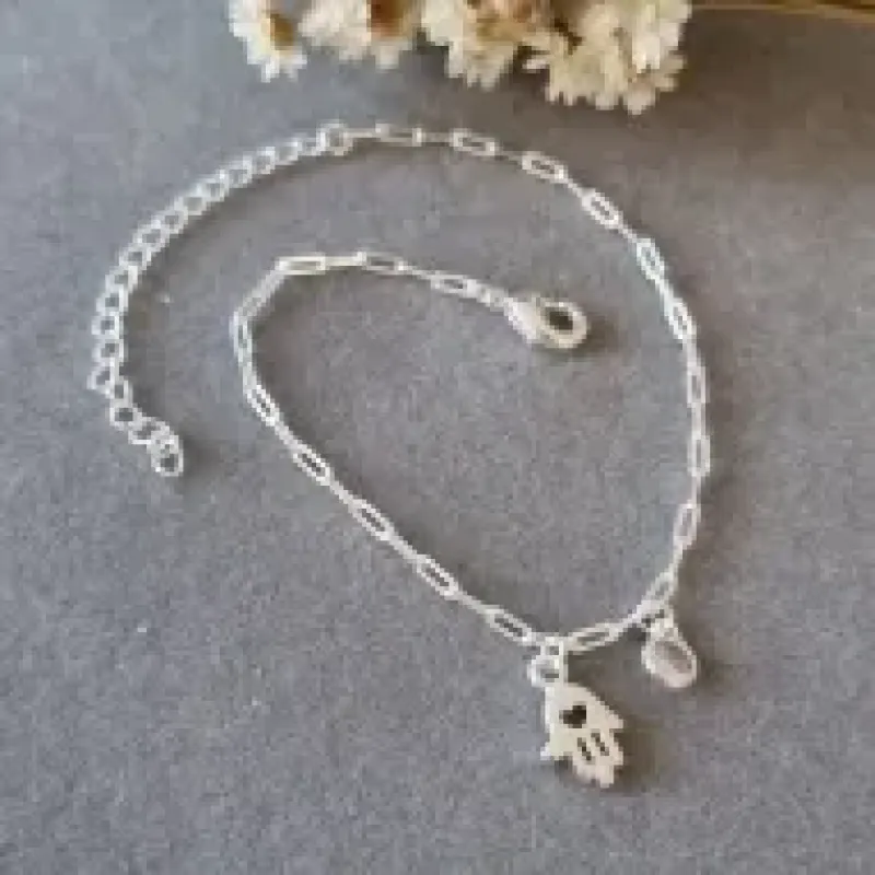 PULSEIRA PRATA HAMSÁ