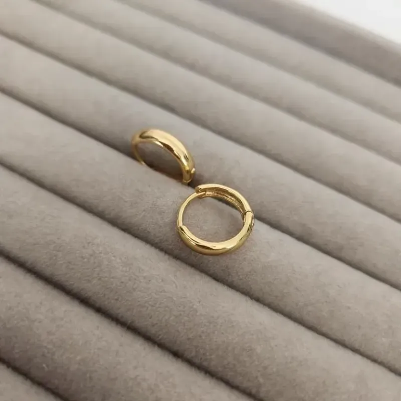 BRINCO OURO ARGOLA LISA M