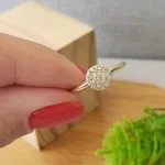 ANEL OURO CIRC ZIRC