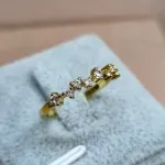 ANEL OURO PONTINHOS DE LUZ	