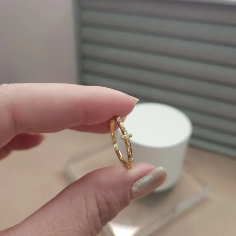 ANEL OURO TERCINHO