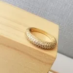 ANEL OURO ZIRC REDONDA