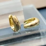 BRINCO ARGOLA OURO M GORD L