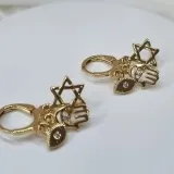BRINCO ARGOLA OURO PATUÁ