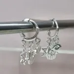 BRINCO ARGOLA PRATA PATUA