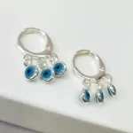 BRINCO ARGOLA PRATA TRANQ OLHO
