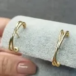 BRINCO EAR HOOK OURO X	