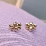 BRINCO OURO ABELHINHA