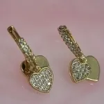 BRINCO OURO ARGOLA C L Z	