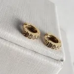 BRINCO OURO ARGOLA FINA Z P