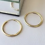 BRINCO OURO ARGOLA FLG