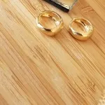 BRINCO OURO ARGOLA LISA G	
