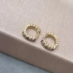 BRINCO OURO ARGOLA P COLOR