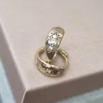 BRINCO OURO ARGOLA P PONTOS LUZ