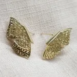 BRINCO OURO BORBOLETA	