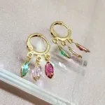 BRINCO OURO CARTIER NAVETE ARROZ C	