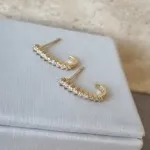 BRINCO OURO EAR HOOK M ZIRC	