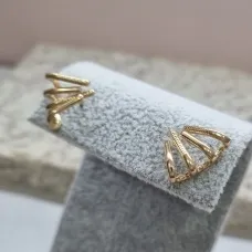 BRINCO OURO GARRAS	