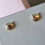 BRINCO OURO GATINHO