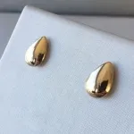 BRINCO OURO GOTA LISA