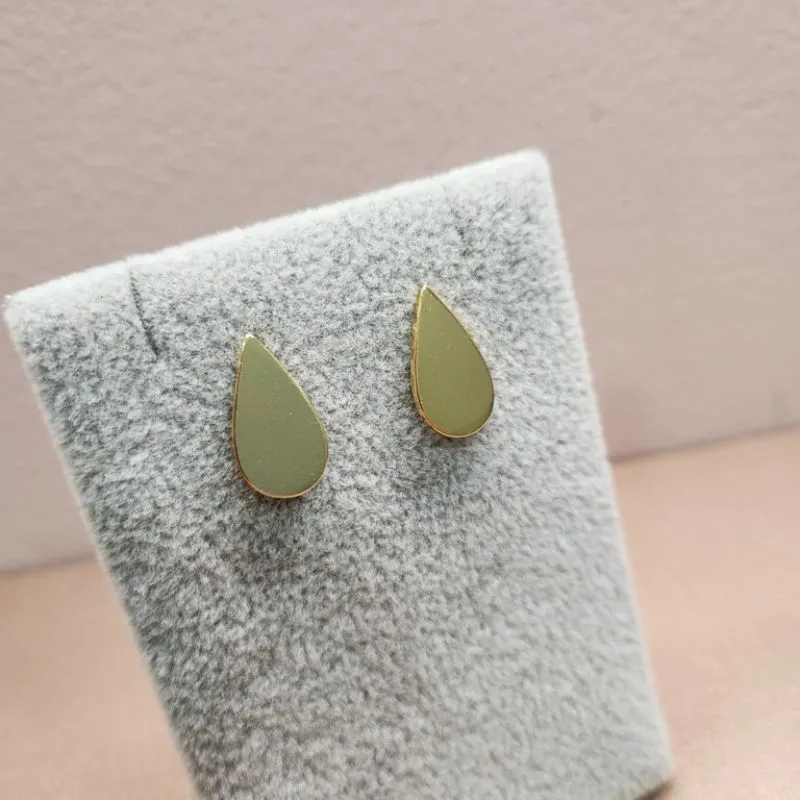 BRINCO OURO GOTA M
