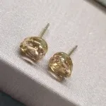 BRINCO OURO GOTINHA MORGANITA	