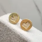 BRINCO OURO MOEDA CORAÇÃO