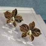 BRINCO OURO ORQUIDEA	