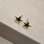 BRINCO OURO STAR MACIÇO M