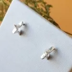 BRINCO PRATA ARGOLA ESTRELA P