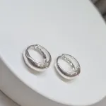 BRINCO PRATA ARGOLA GOTA GROSSA M	
