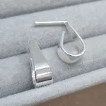 BRINCO PRATA ARGOLA PINO GOTA