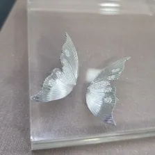 BRINCO PRATA BROBOLETA	