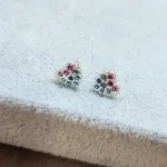 BRINCO PRATA CORA COLOR	
