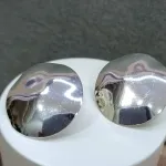 BRINCO PRATA DISCO AMASSADO	