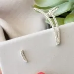 BRINCO PRATA EAR CUFF U ZIRC