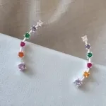 BRINCO PRATA EAR CUFF ZIRC R	