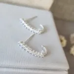 BRINCO PRATA EAR HOOK M ZIRC