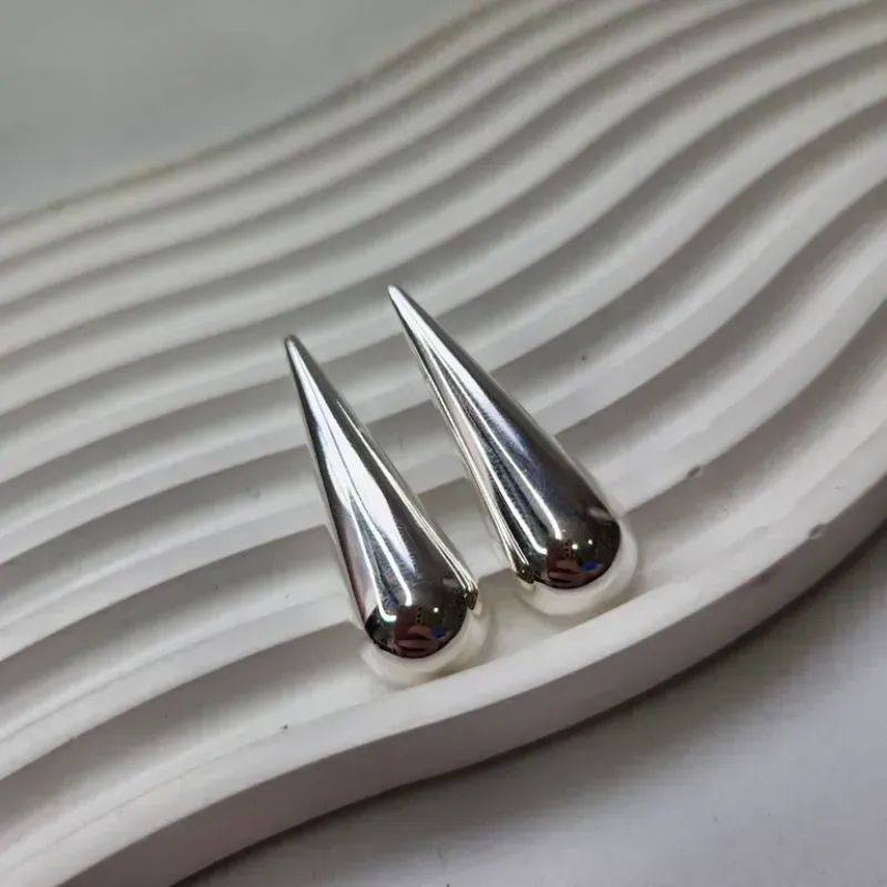 BRINCO PRATA GOTA LISA M