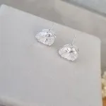BRINCO PRATA GOTINHA CRISTAL