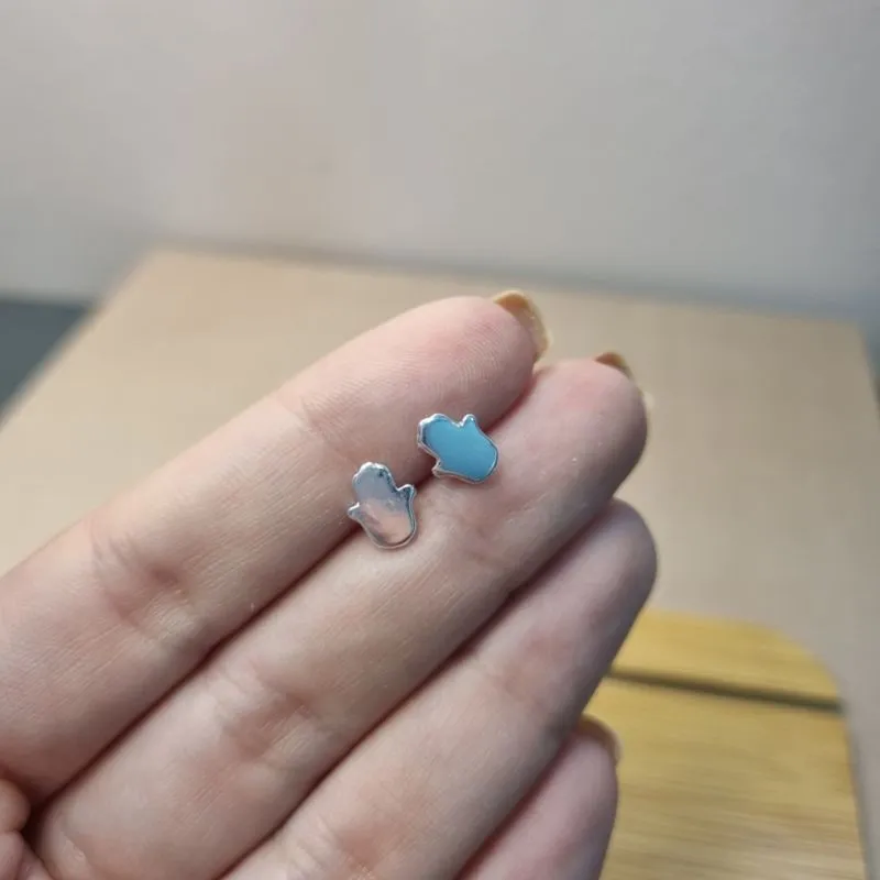 BRINCO PRATA HAMSA LISA